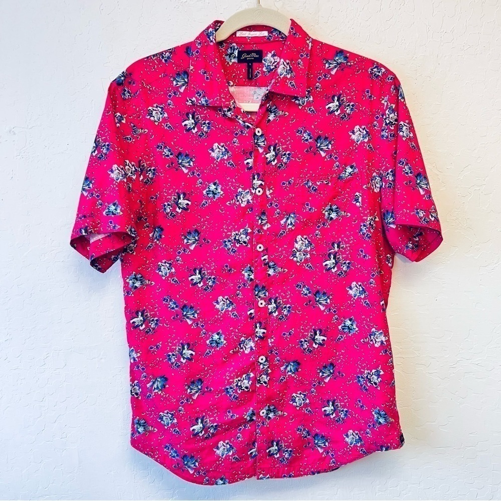 Sold The Good Man Brand ON POINT SLIM FIT SHORT SLEEVE BUTTON-UP Shirt